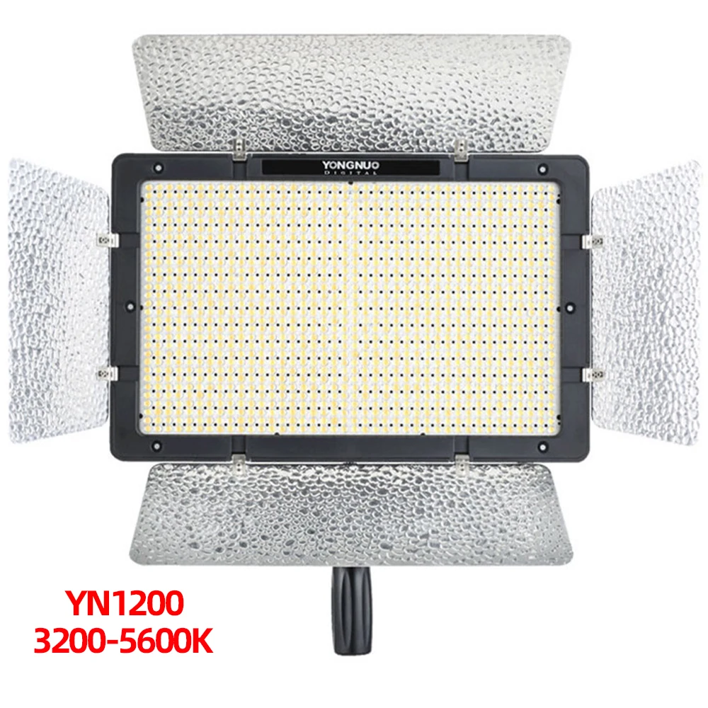 

YONGNUO YN1200 LED Studio Video Light Fill Light Continuous Lighting 3200-5500K Bi-color Adjustable For The Cameras Camcorder