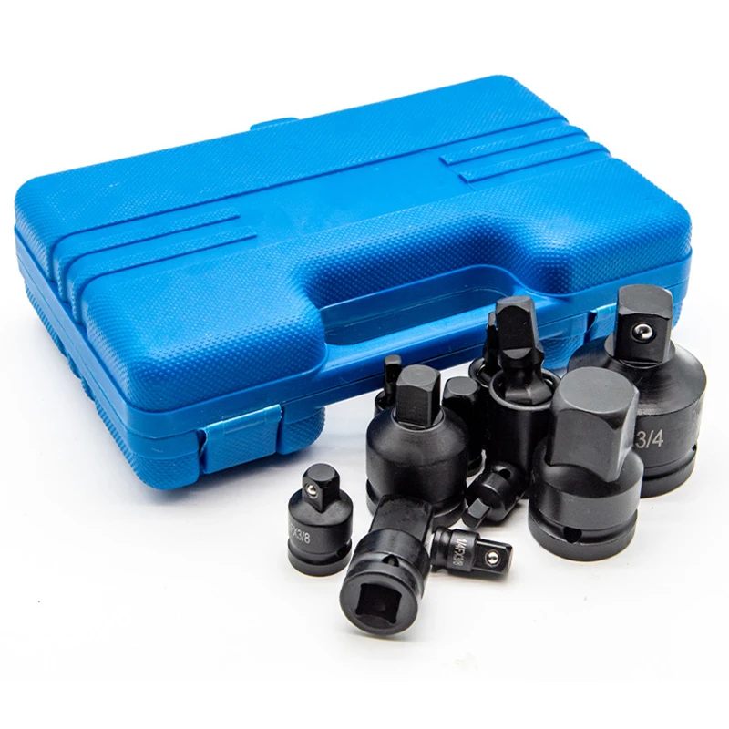 11pc Air Impact Universal Pneumatic Adaptor Converter Socket Adapter Joints Ratchet Electric 1/2 3/4 3/8 Inch Impact Wrench