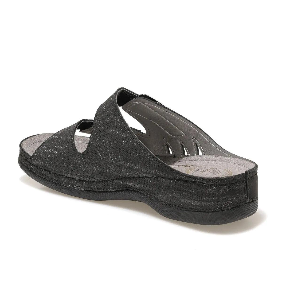 

103322.Z1FX Black Female Slippers