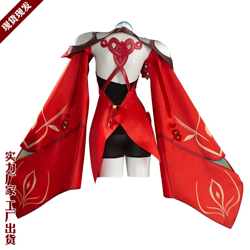 Фото Игра Honor of Kings Cos ShaoSiyuan Косплей Костюм Парик Сексуальная Униформа Хэллоуин Вечернее Платье для Женщин Comic Con Аниме Одежда №3