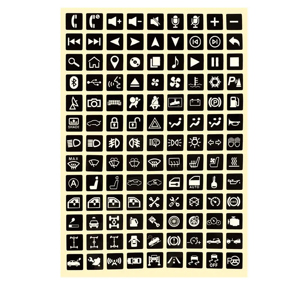 

Универсальная многофункциональная приборная панель, наклейка на кнопку автомобиля, светящиеся наклейки, наклейка на цепь, этикетка переключателя