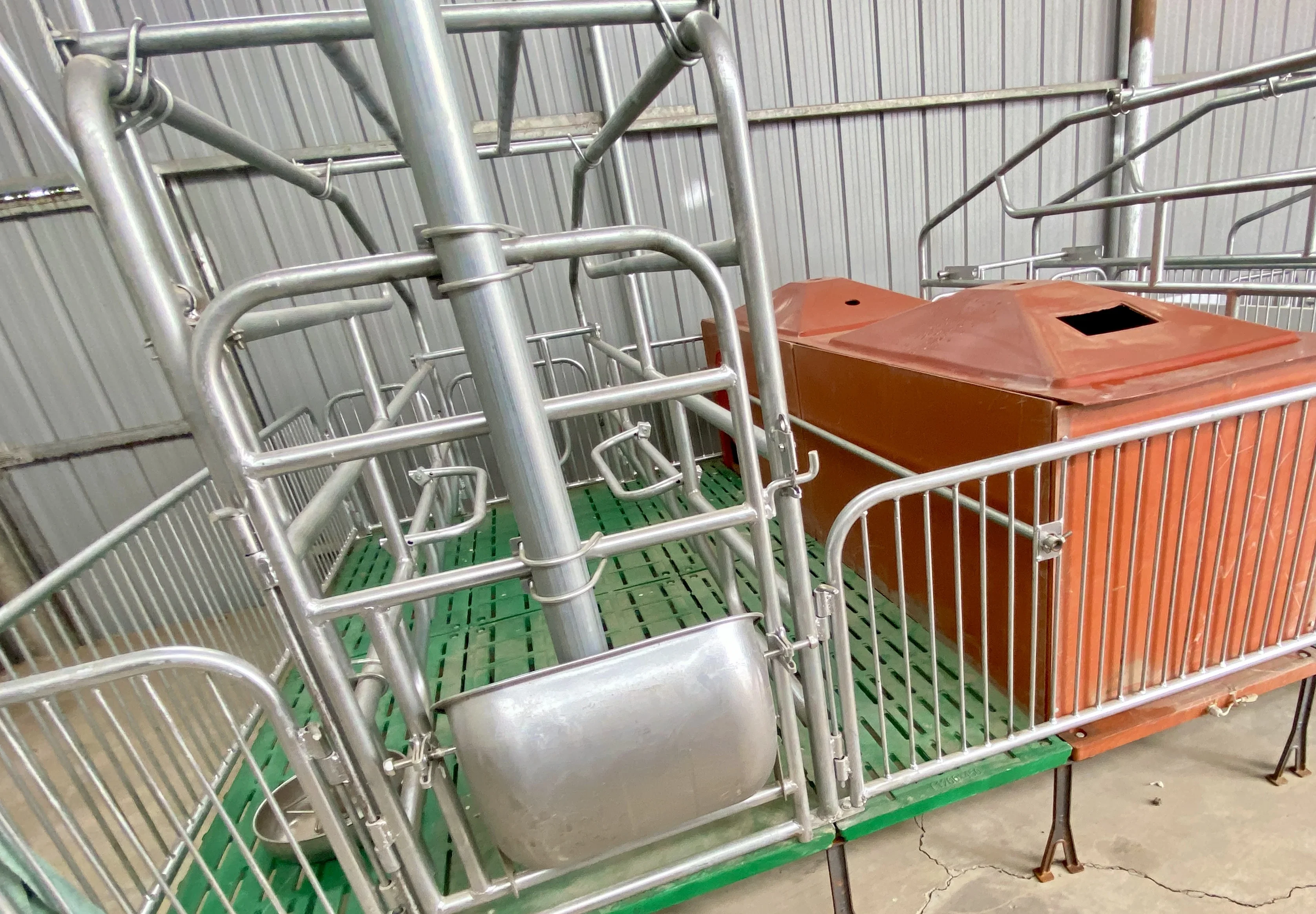 Свинарная ферма из нержавеющей стали оборудование для свиней клетка