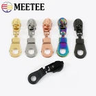 20 шт. Meetee слайдеры на молнии для 5 # нейлоновых молний сумка наборы для ремонта молнии Сменные Карманные молнии головки Сделай Сам Швейные аксессуары ZT179