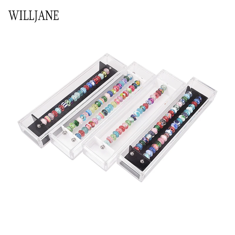 Ювелирные изделия Pandora шармы витрина акриловые троллбусины коллекция магнитные