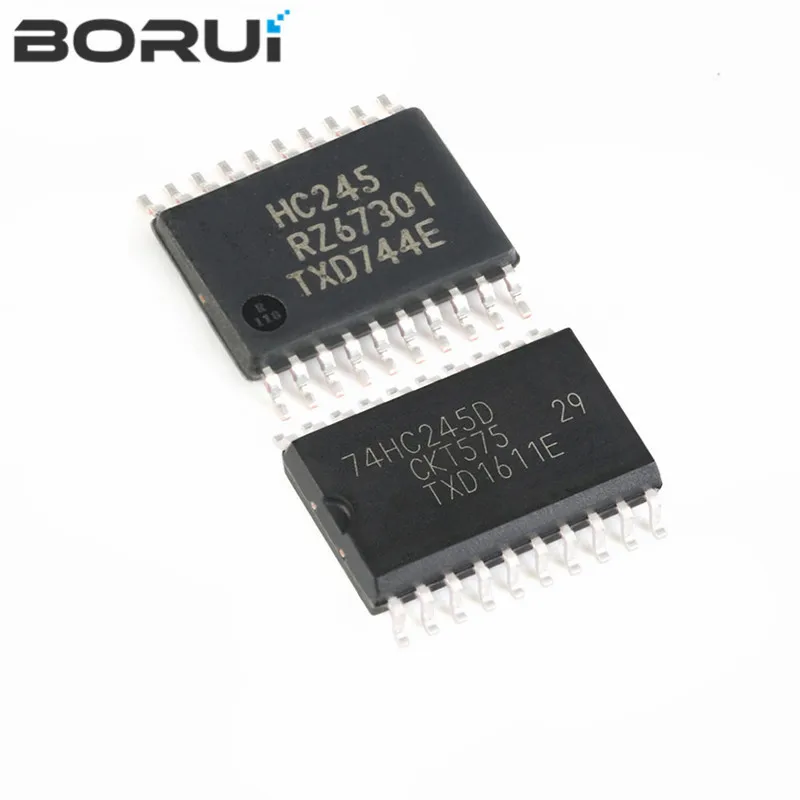10 шт./лот 74HCT245D HCT245 74HCT245 74HC245D 74HCT245PW HT245 SOP-20 SN74HCT245DWR 74hc24574hc245 TSSOP-20