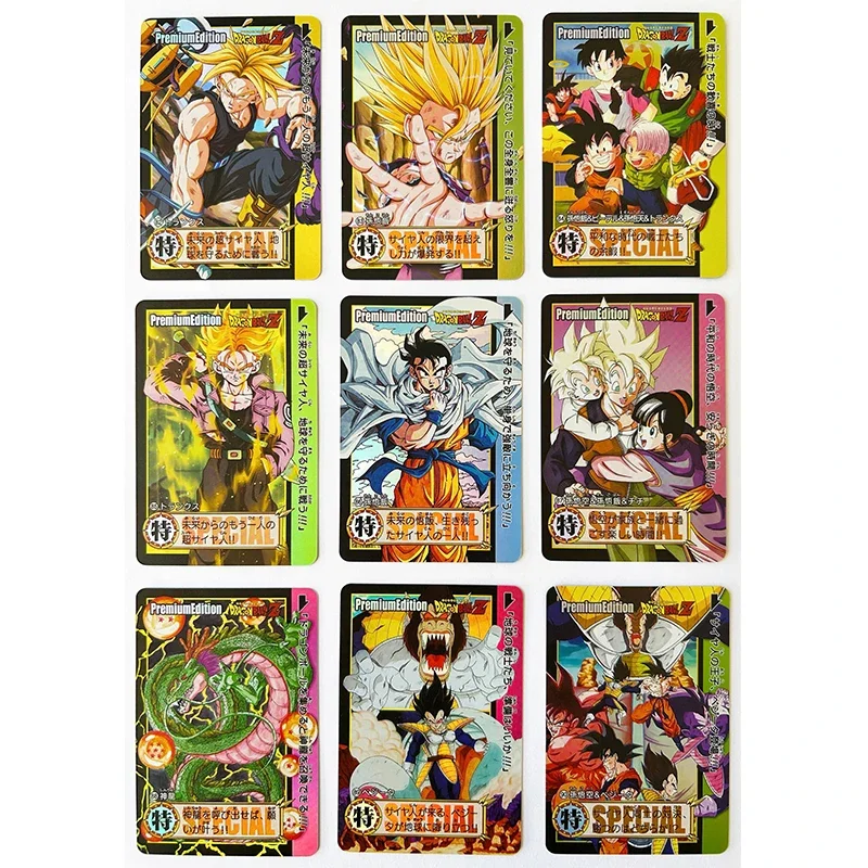 Коллекционные карточки Dragon Ball: Игры и игрушки для мальчиков, настольные игры, подарки на день рождения, DIY аниме-карточки с Андроидом 17 и Сон Гоку, премиум-карты с фольгой, 54 шт. (art.: 3920dbfbf1f66) - 3920dbfbf1f66