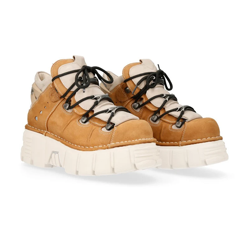 Кроссовки женские модные увеличивающие рост сверхпопулярные белые готические