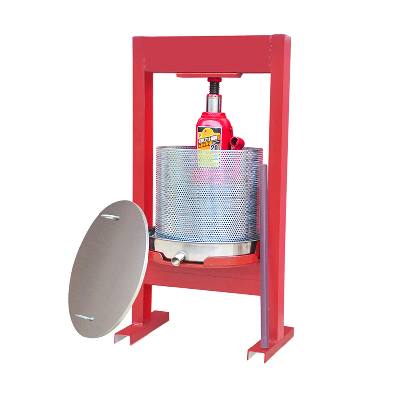 

Fruit Press Machine Household Fruit Press Machine hydraulic jack manual oil slag cake press commercial fruit juicer