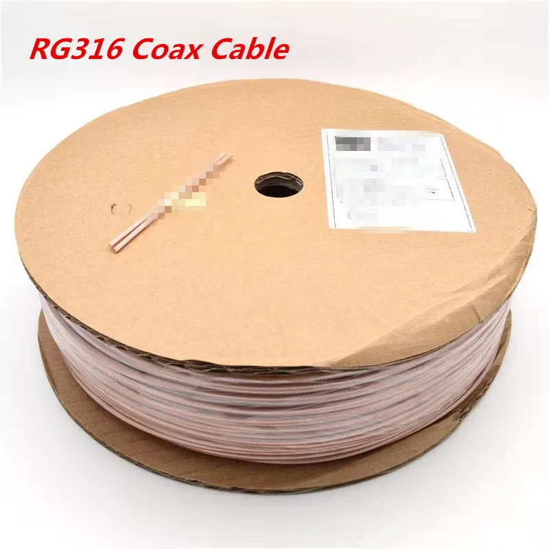 Коаксиальный кабель RG316 Q9 BNC штекер к обжим для сигнальной камеры SDI RF Pigtail Soft 50 Ом