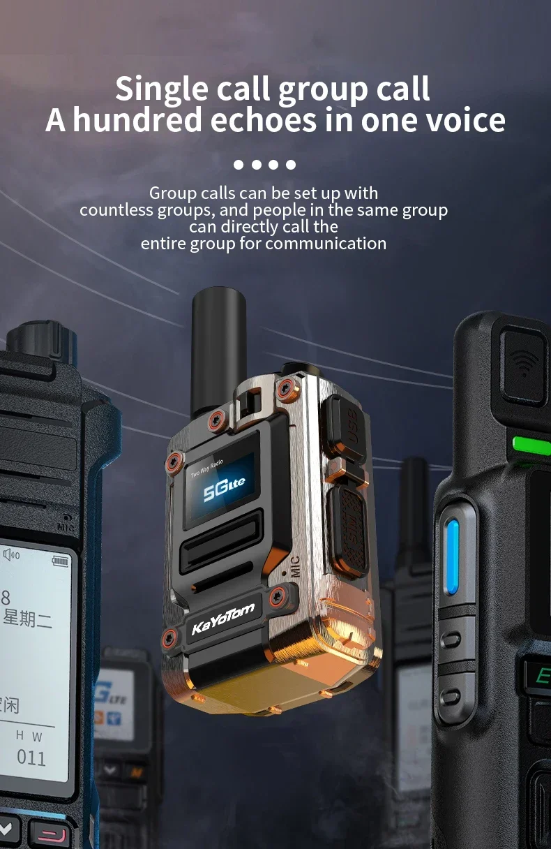 KaYoTom M08 рация 5000 км дальняя связь 4g LTE POC сетевое радио SIM-карта wo way radio