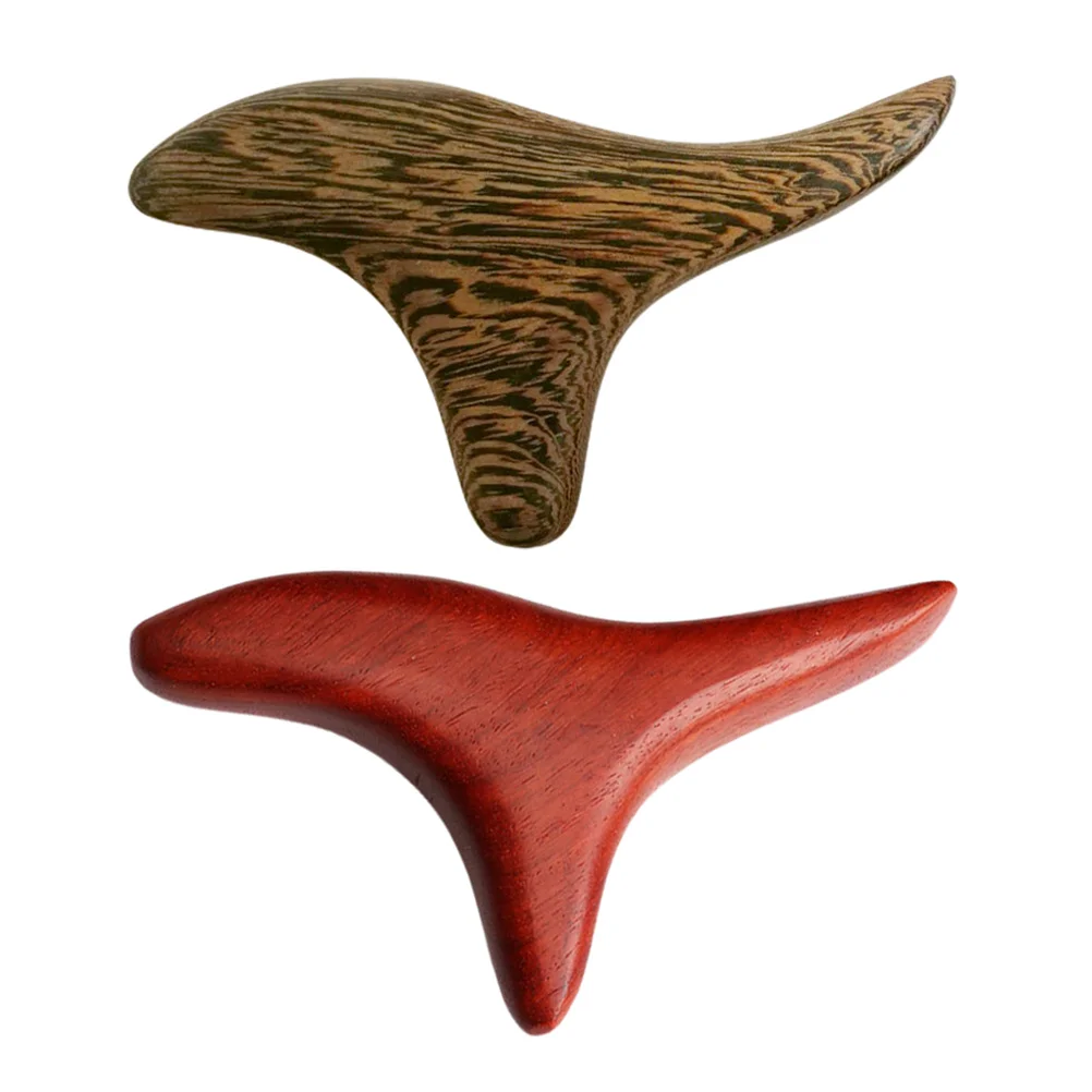 

2pcs Helpful Practical Durable Body Tools Wood Sticks Acupoint Massagers for Beauty Salon