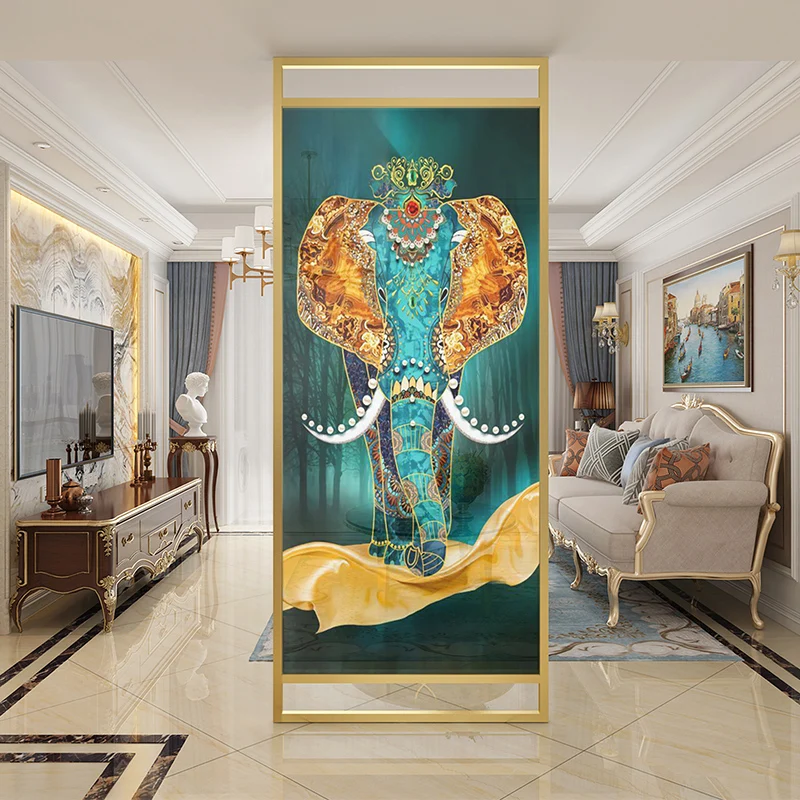 

Скандинавский стиль, роскошный металлический экран, отделка стен, гостиная, гостиница, столовая, укрытие, алюминиевый сплав, пользовательское сиденье scre