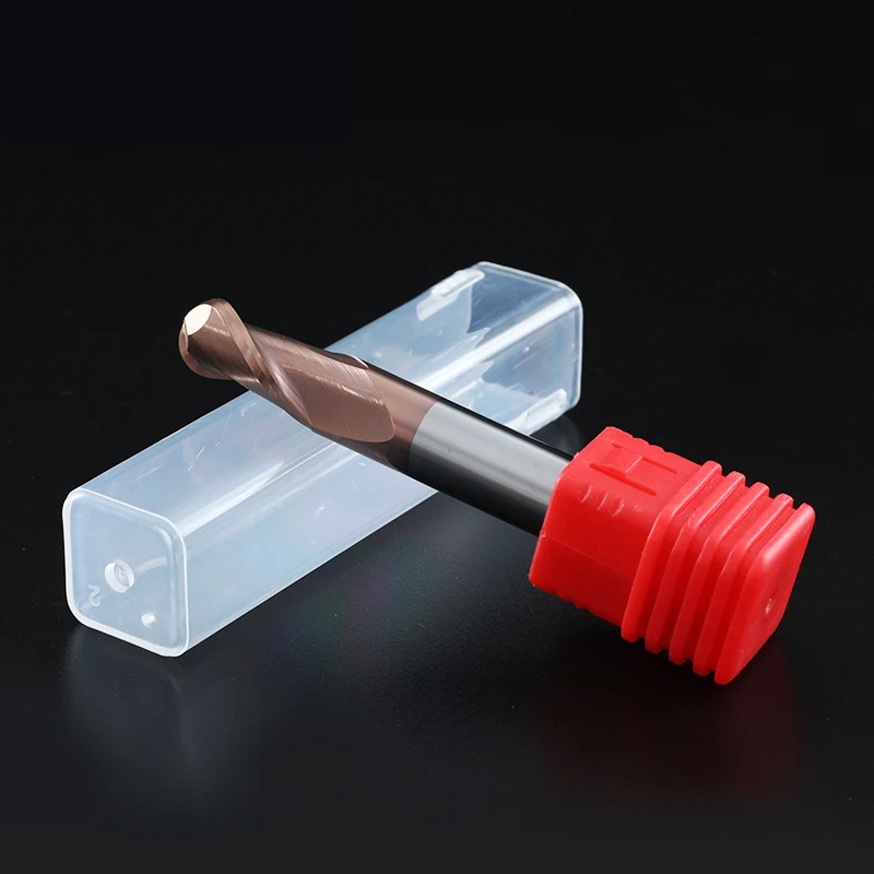 55 Degree Ball End Mill CNC Milling Cutter R1R2R3R4R5 Carbide Coated Tungsten Steel 2-blade |