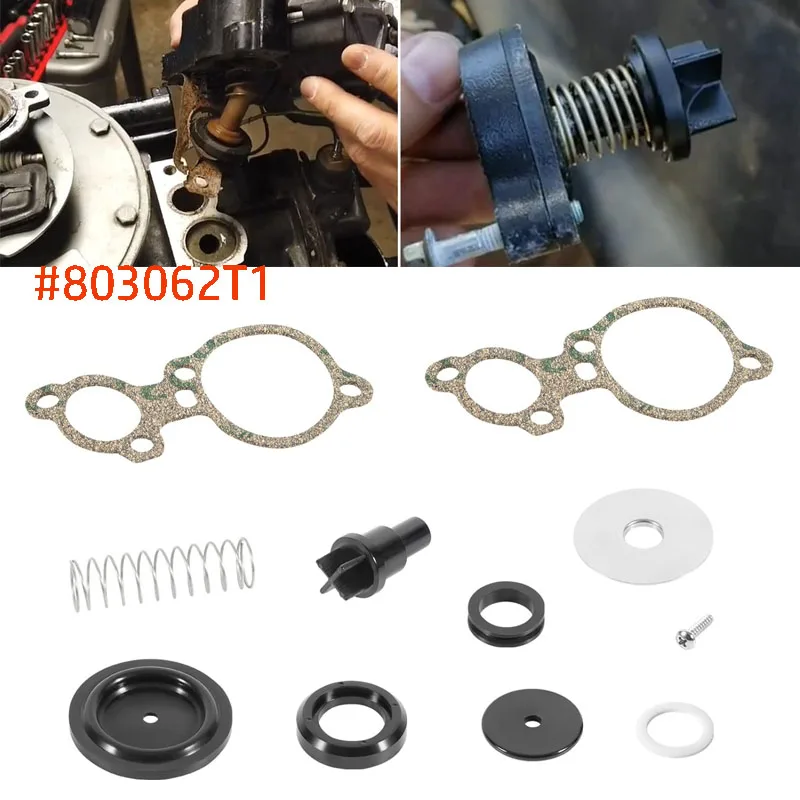 803062T1 попэт клапан комплект для Mercury 135-200hp 2.0L 2.5L V6 R Mariner XR4 XR6 Magnum II III V175 V200 серии