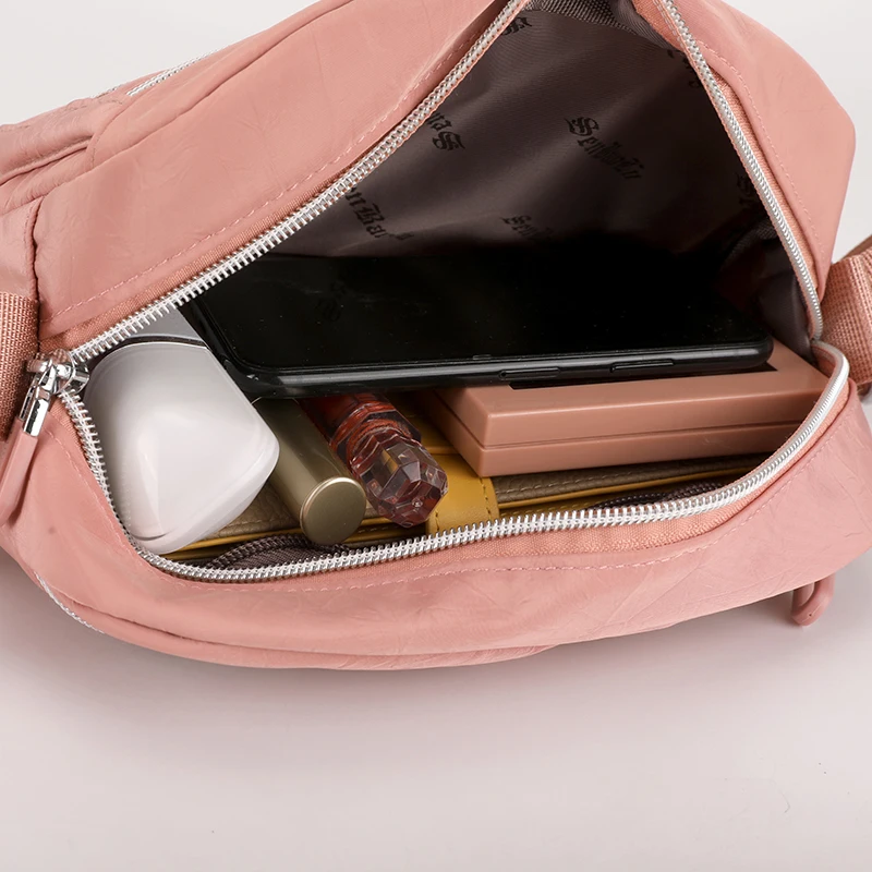 Нейлоновая Маленькая женская сумка через плечо Женский мессенджер дорожные