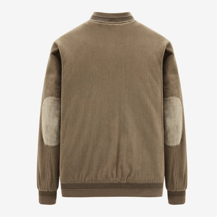 Thickened Loose Large Size Corduroy Padded Jacket Men Autumn and Winter New Casual Baseball Uniform Jackets  Coats Men