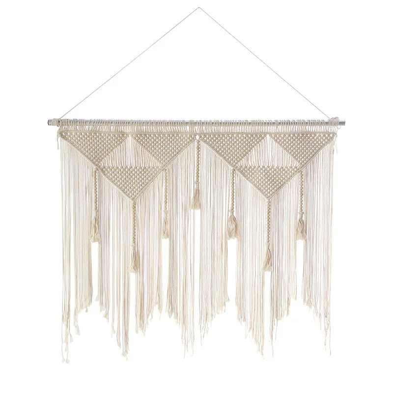 

Macrame Wall Hanging Handwoven Bohemian Cotton Rope Boho Tapestry Home Decor Boho Bohemian Woven Tapestry Wall Art Macrame Decor