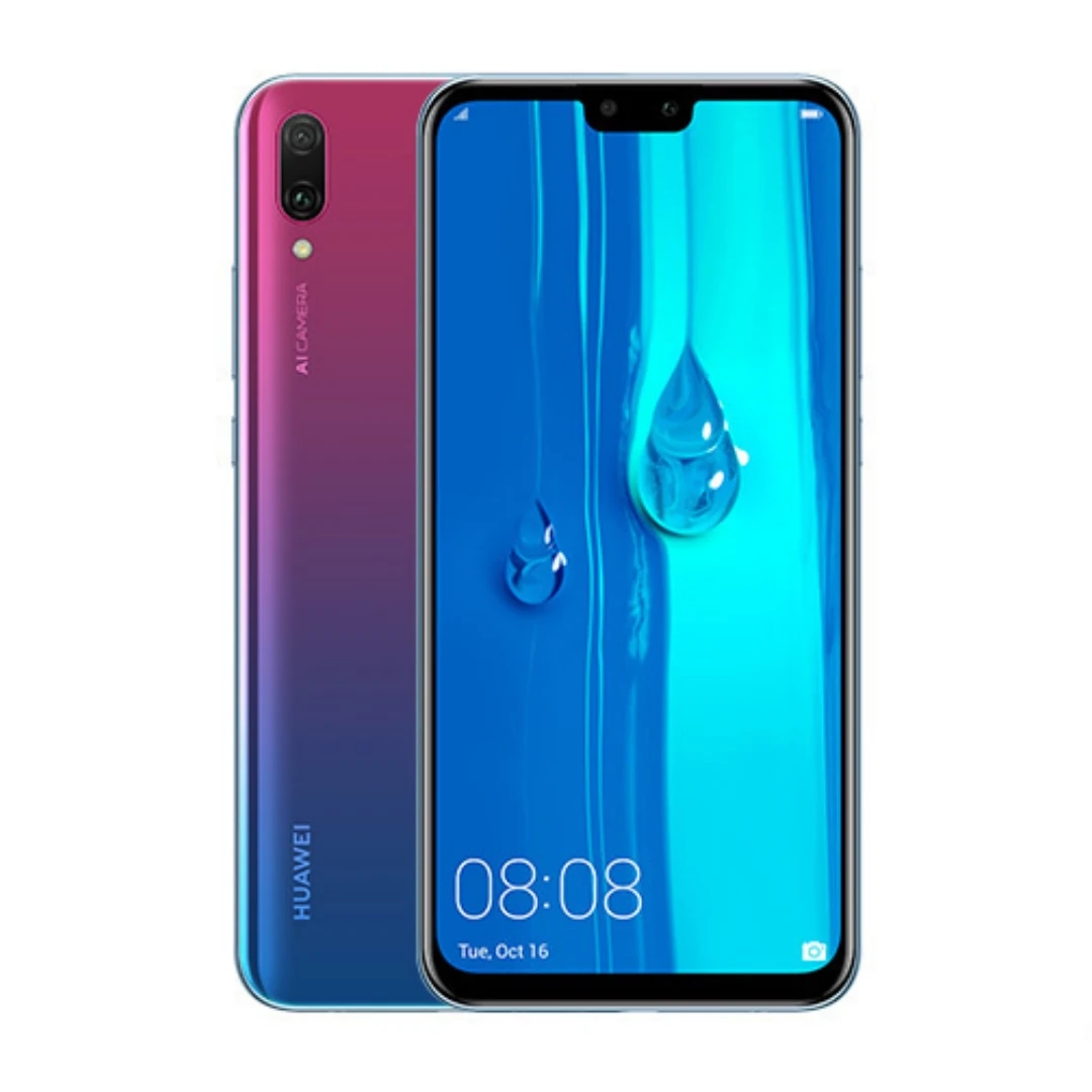 HUAWEI-Y9 2019 смартфон Android 6 5 дюйма 4 + 64 Гб ПЗУ магазин Google Play мобильные телефоны две
