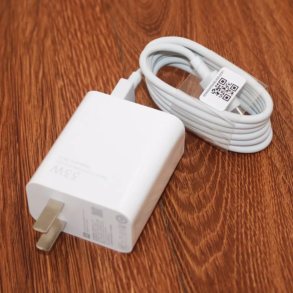 

11V3A Charger 33W Turbo Fast Charge Adapter 6A Type C Cable For Mi 10 9 10T Lite Note 11 10 9 Pro 8T Black Shark 4 S