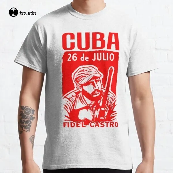 

26 De Julio Classic T-Shirt Tee Shirt Custom Aldult Teen Unisex Digital Printing Fashion Funny New Xs-5Xl