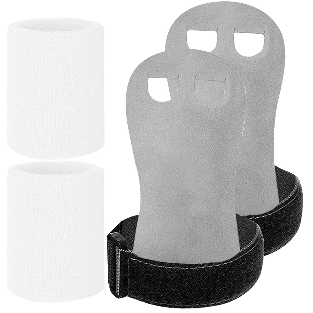 Набор для запястья на ладонь ручки фитнеса гимнастики защита штанги детская