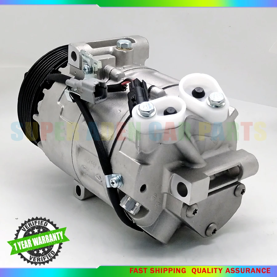 Фото Компрессор кондиционера DCS17EC для Nissan C25 Serena MR20 Renault Laguna MEGANE III 92600-1GZ0A 92600-CY09E 92600-CY71A 92600-CY70A №5
