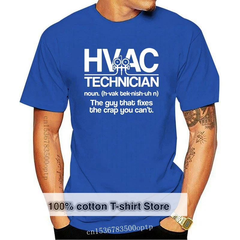 

New HVAC Technician Definition gift tee Funny Humor MENS T-SHIRT