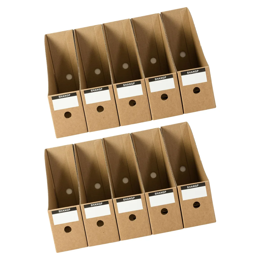

Holder Box File Storage Desktop Magazine Notebook Cardboard Legal Desk Office Case Workspace Bin Folder Bookshelf Envelopes