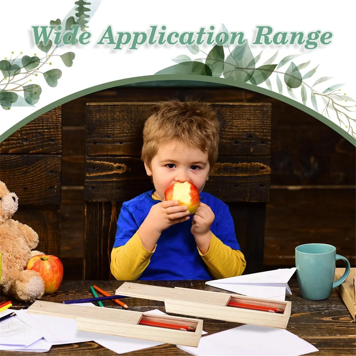 12 шт. коробка из необработанного дерева с раздвижной крышкой 9X2 2X1 2 дюймов