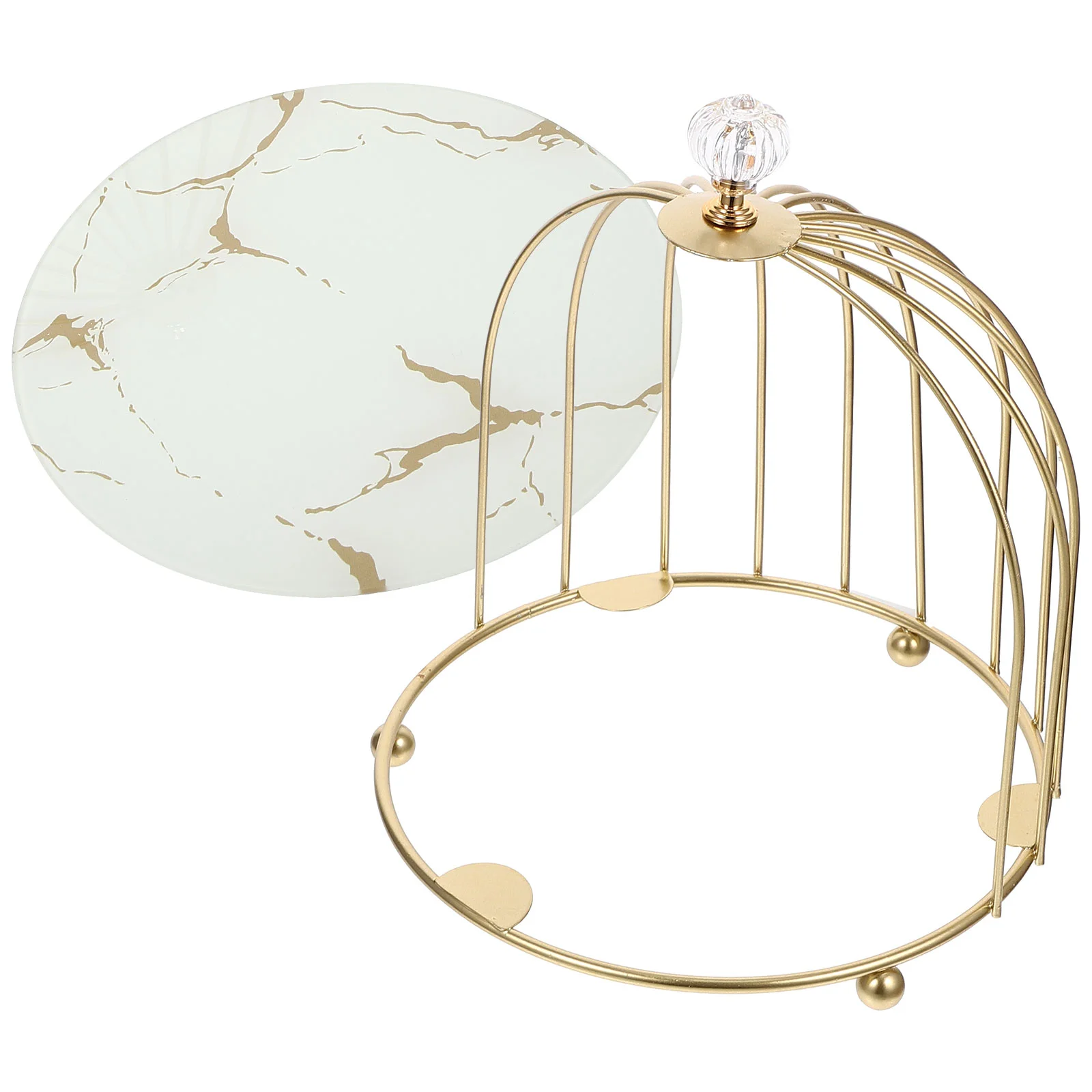 Подставка для торта десерта золотой поднос коробка хранения чашек свадебный