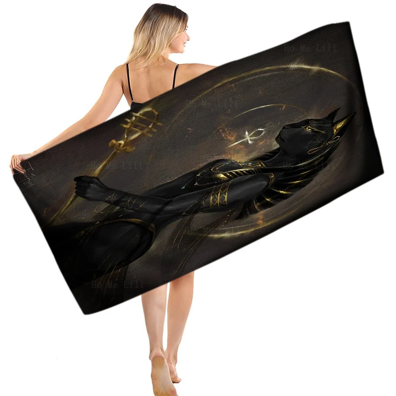 

Ancient Egypt The Goddess Of Cats Bastet Egyptian Religion Mythology Quick Drying Towel By Ho Me Lili Fit For Fitness Use