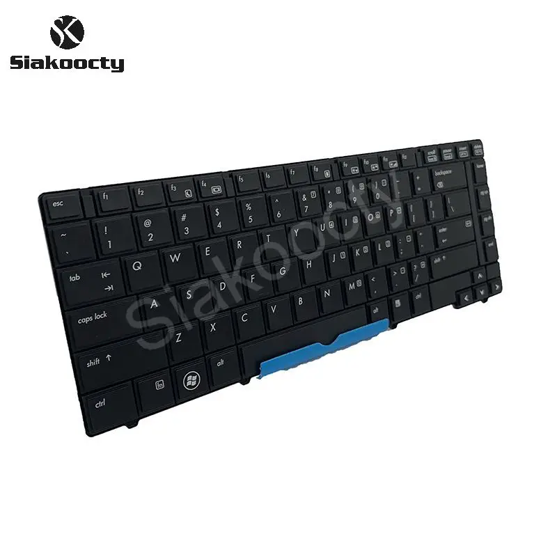 Новая клавиатура для HP Compaq EliteBook 8440 8440W 8440P/6440B 6450B 6445B 6455B 594052-001 Черная США - купить