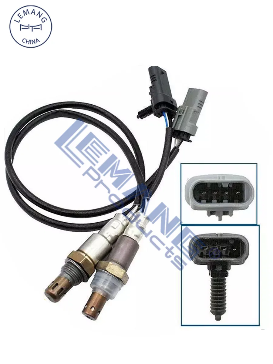 2x передний и задний датчик кислорода O2 для Chevrolet Malibu Impala Колорадо 2.0L 2.5L 234-4763 234-4762