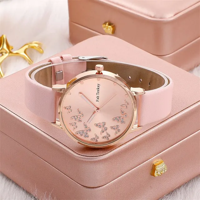 2pcs Women's Watches Set Ladies Fashion Watch New Simple Casual Women's Analog WristWatch Bracelet Gift(No Box) 6