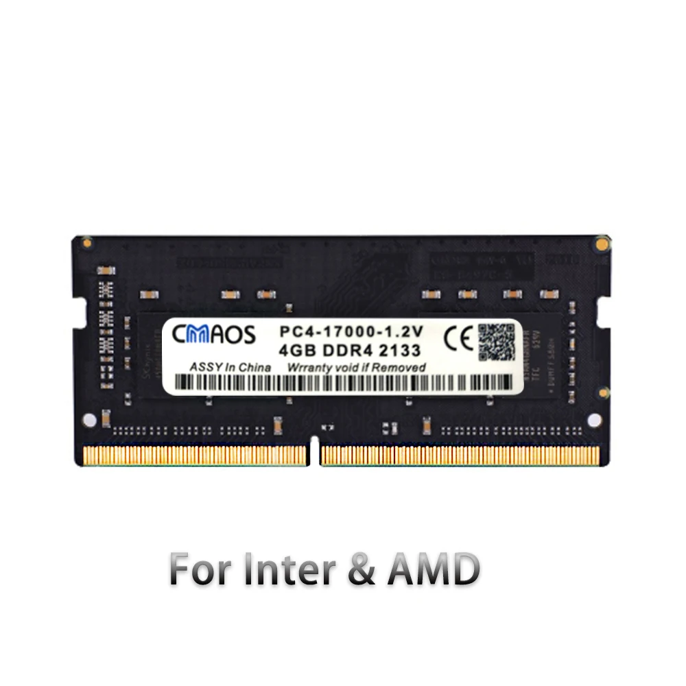Оперативная память Cmaos DDR4 16 ГБ 8 4 Гб для ноутбука 2133 дюйма оперативная DDR PC4 1700 ОЗУ