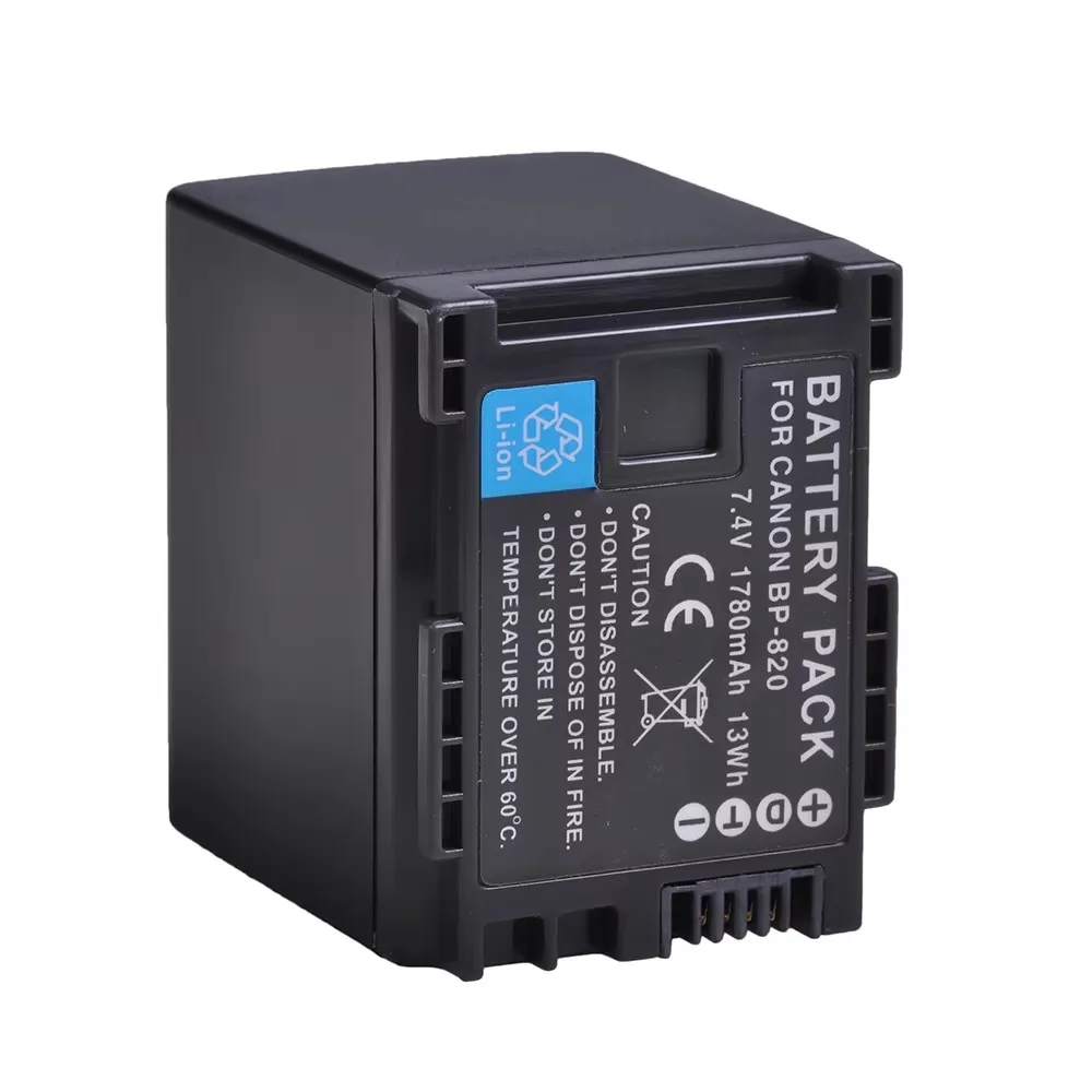 Аккумулятор BP-820 BP820 для Canon VIXIA GX10 HFG20 HFG21 HFG30 HFG40 HFM30 HFS200 XA10 XA11 XA15