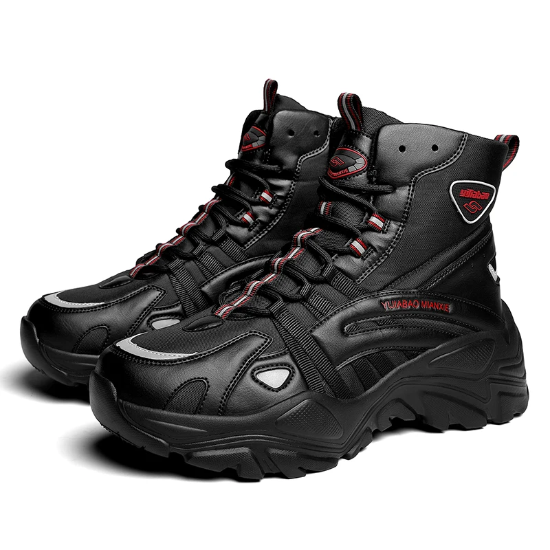 

Winter mountaineering Boots Men Shoes Waterproof Men's hiking Boot Man Plush Keep Warm Sneakers Outdoor Snow Boots Casual Shoes