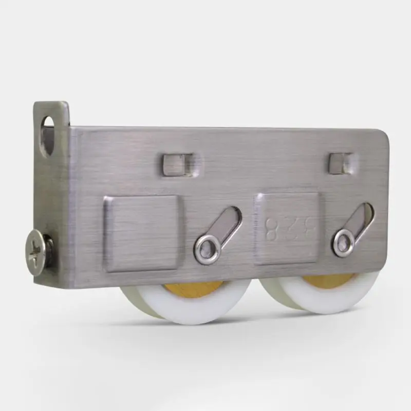 

1 Set 828-Type Sliding Door Pulley Aluminum Alloy Plastic Steel Window Nylon Wheel Muted Roller House Hardware Parts ruedas para
