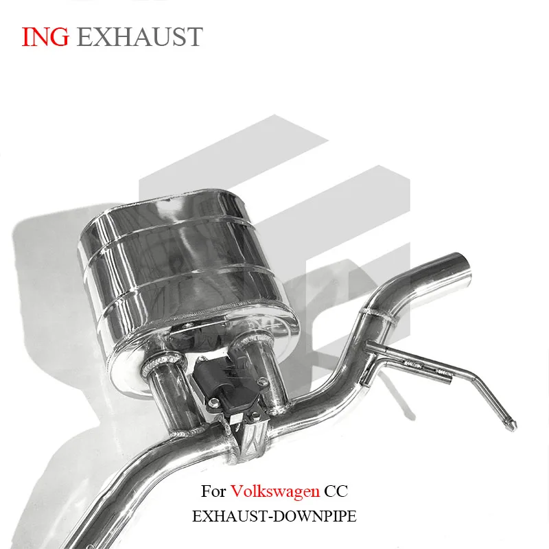 ING новый стиль из нержавеющей стали Catback для Volkswagen CC 2.0T глушитель двигателя