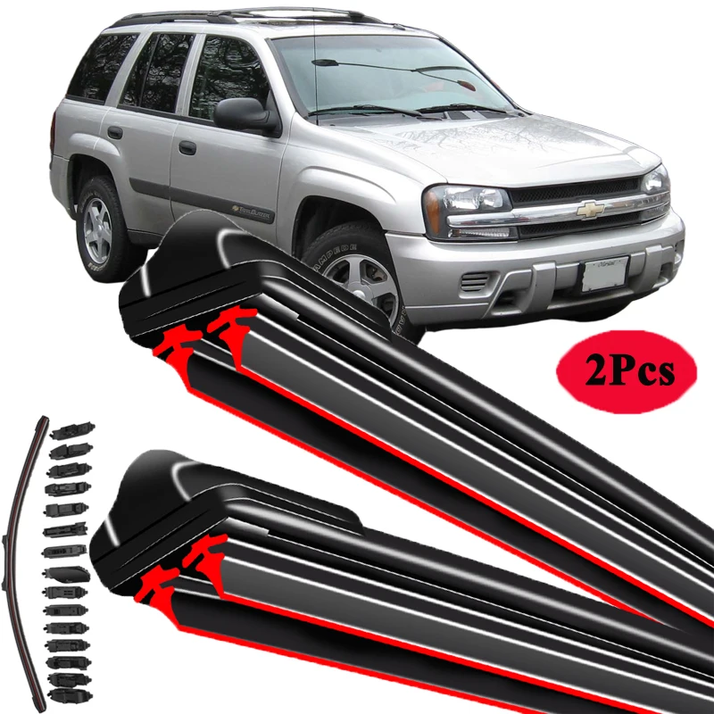 

Дворники резиновые для Chevrolet Trailblazer SUV 4,2 6,0 AWD KC 2001 2002 2003 2004 2005 2006 2007 2008 2009