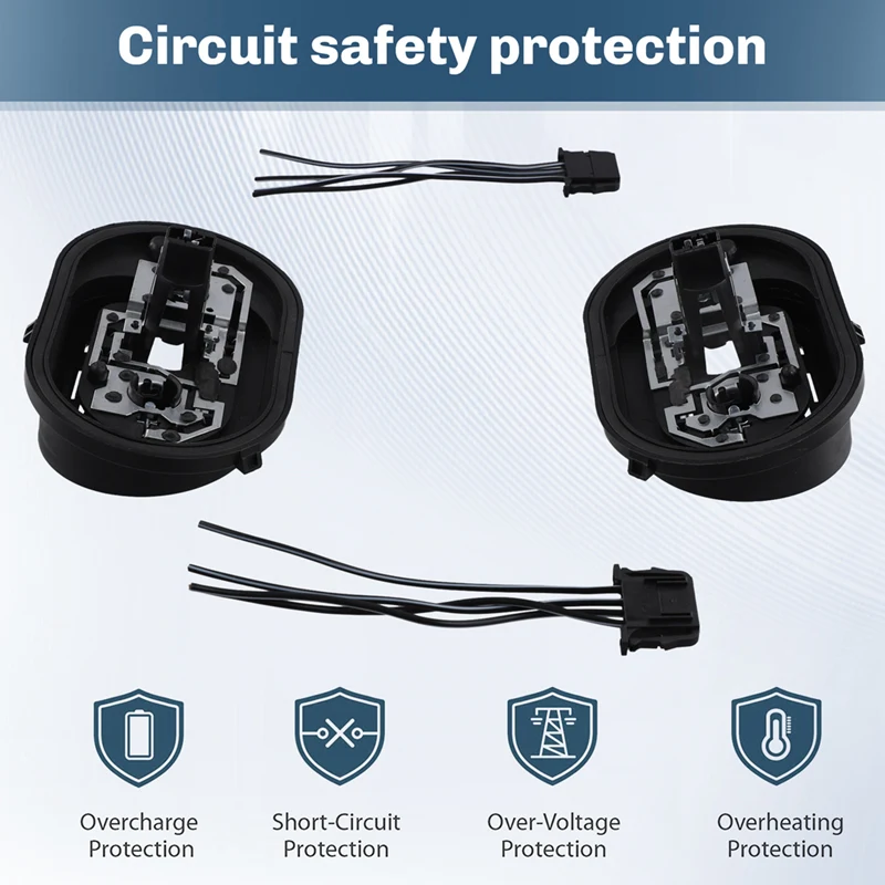Left &amp Right Car Brake Light Tail Circuit Board Wiring For VW Tiguan 2010-2015 5ND945257 5N0945258