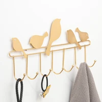gold black wall hook storage nordic creative entrance key hanger home decoration wall hanging fitting room clothes coat hook