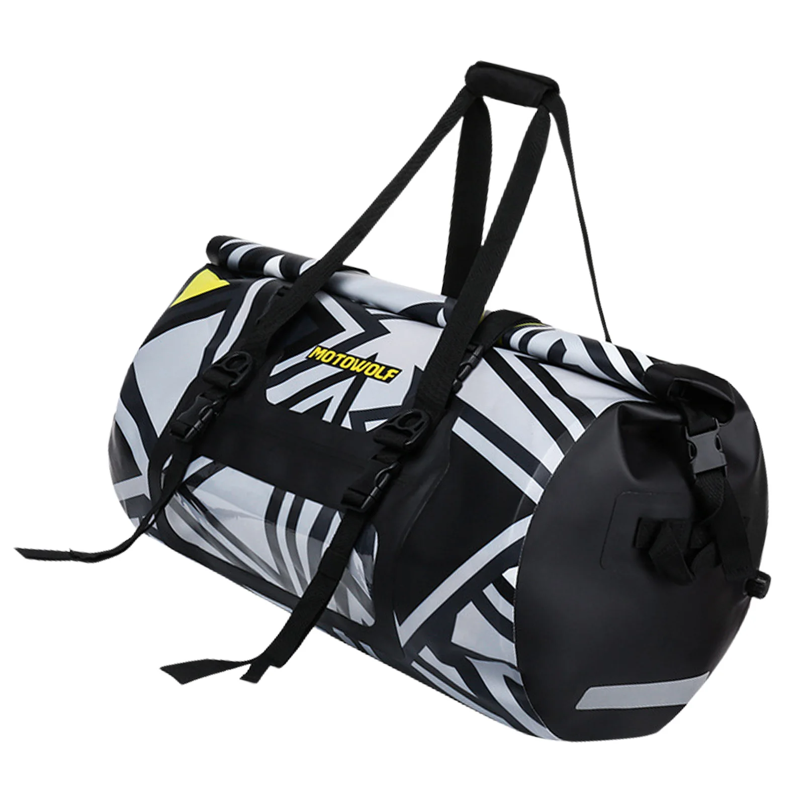Motorcycle Side Bag Motorcycle Duffel Bag Waterproof Bag Multifunctional Waterproof Rear Rack Trunk Seat Bag Portable Trunk Bag