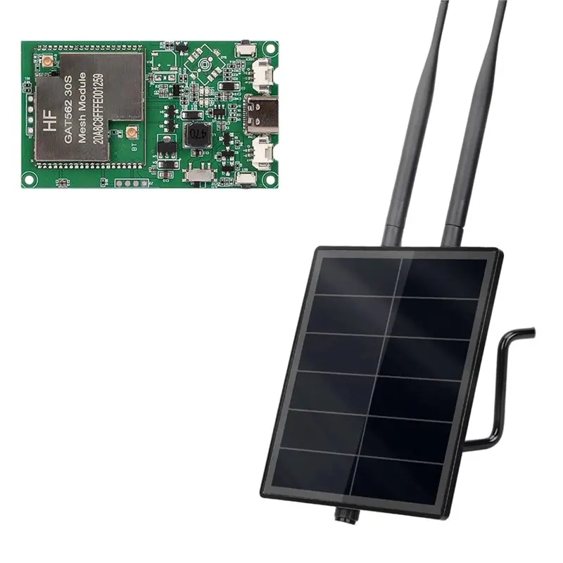 Фото ABGH-Lora 5W 30dBi GAT562 30S Репитерный узел на солнечной энергии для сети Meshtastic Flashing Meshcore №1