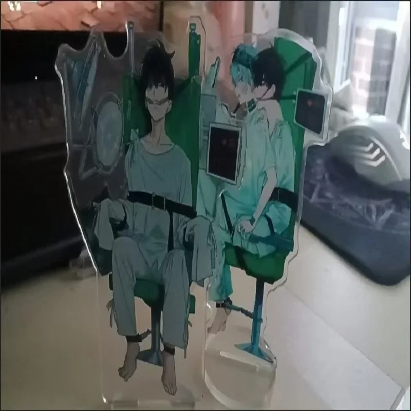 Брелок для ключей с изображением инопланетянина акриловый брелок в стиле аниме