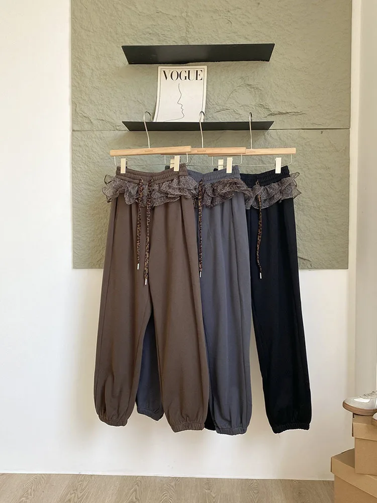 Уличная одежда для бега женские модные японские спортивные штаны Pantalon Femme