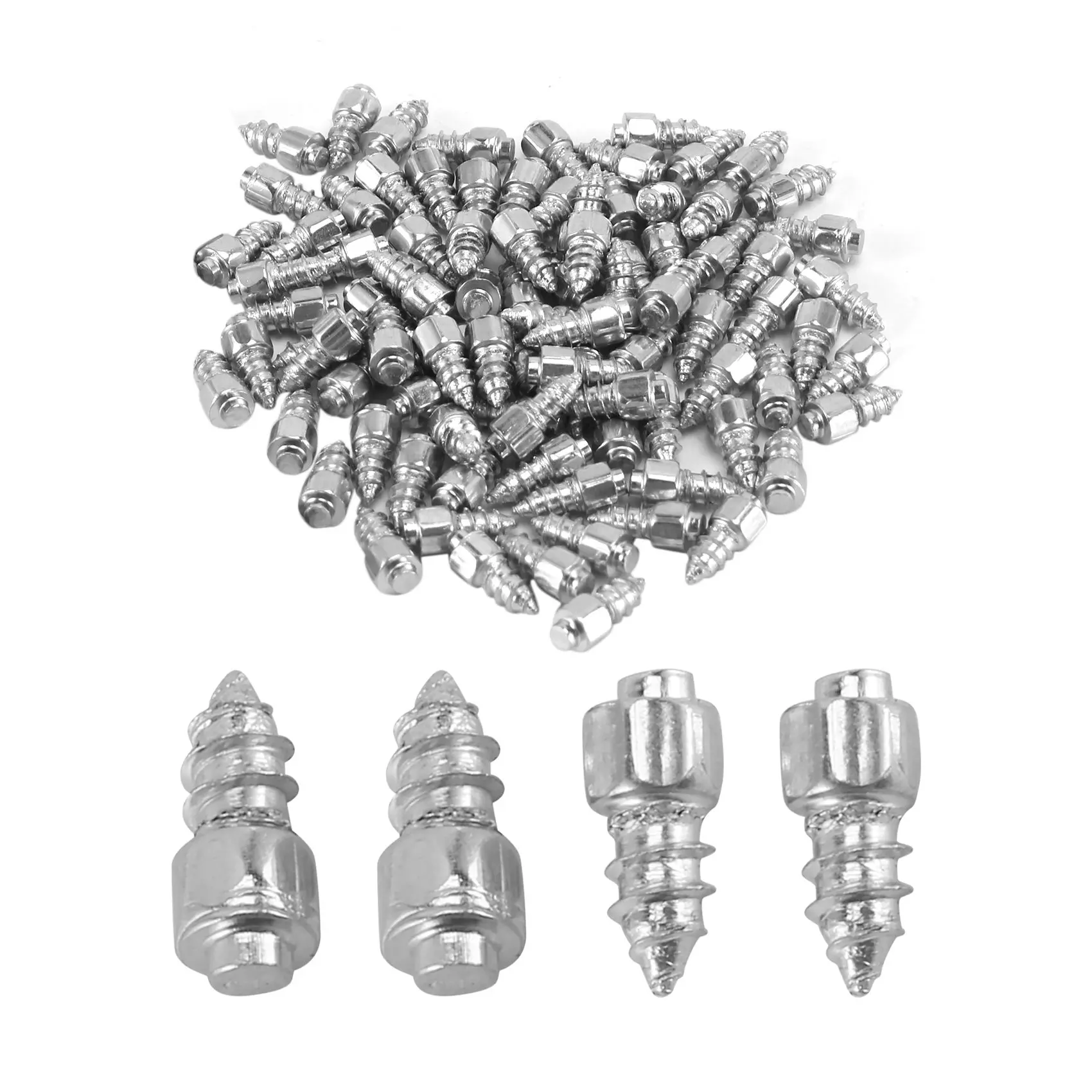 

9 mm Tire Studs Snow Spikes Anti-Slip Anti-Ice for Car Truck Bicycle Boot Motorcycle ATV SUV