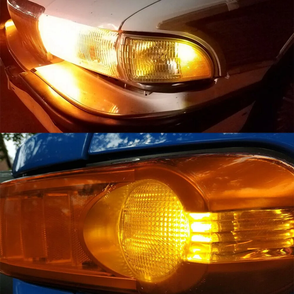 

Amber 1157 LED Bulbs Flash Front LED Parking Signal 1157 2057 3496 7528