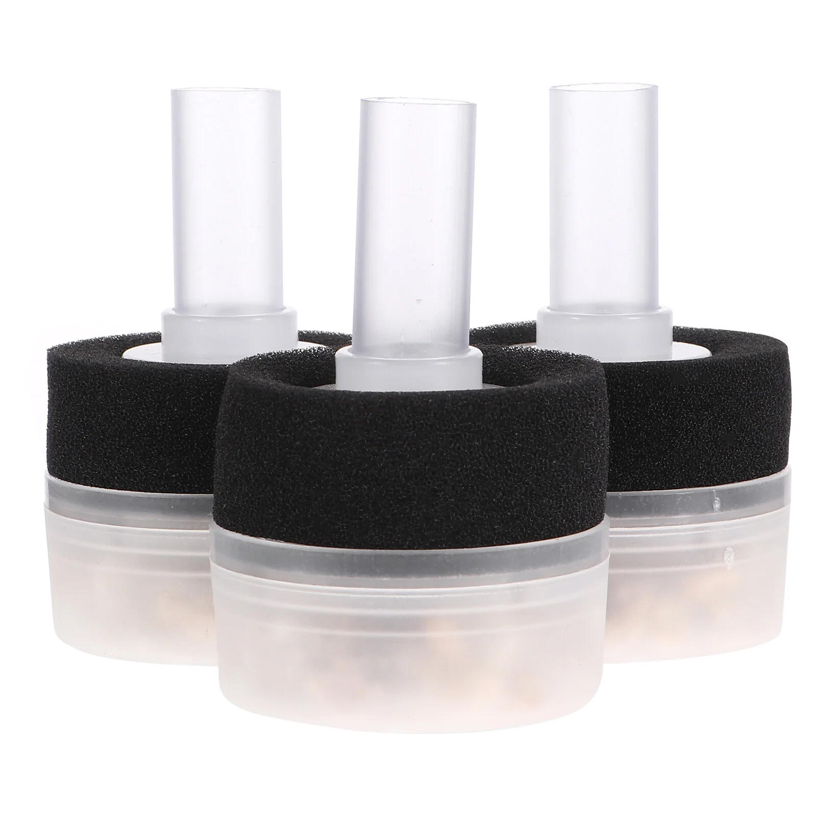 

3 Pcs Detergent Biochemical Water Filter Sponge Aquarium Foam Fish Tank Small Pitcher Cotton