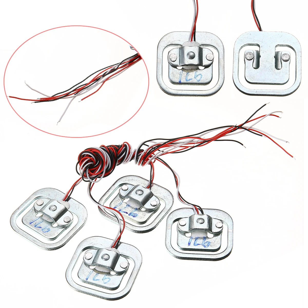 

4 шт., датчик нагрузки 50 кг 34x34 мм